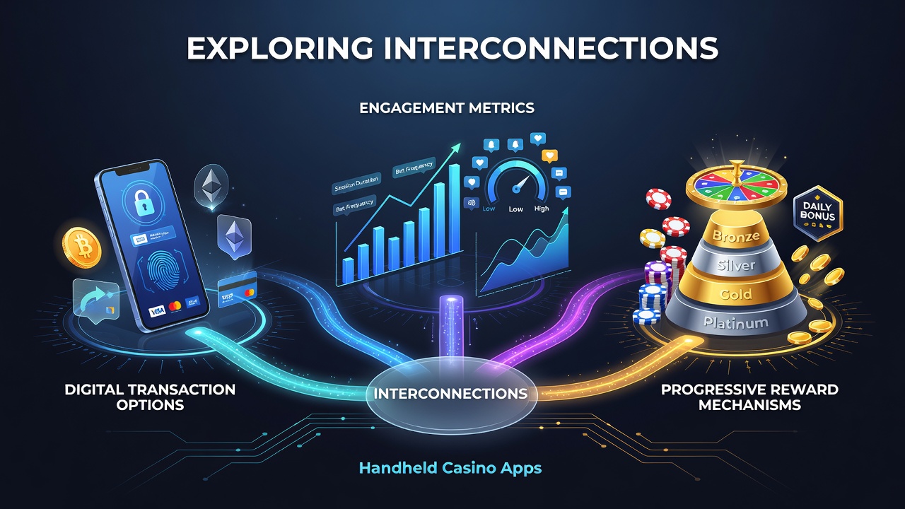 Mobile casino app interface showing payment options and reward progress bars